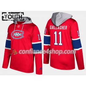 Enfant Montreal Canadiens Brendan Gallagher 11 N001 Chandails à capuchon